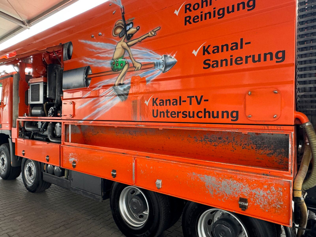 Mercedes-Benz ACTROS 4148 8x4 Kanalreiniger & Wasserrückgewinn leasing Mercedes-Benz ACTROS 4148 8x4 Kanalreiniger & Wasserrückgewinn: obrázek 18