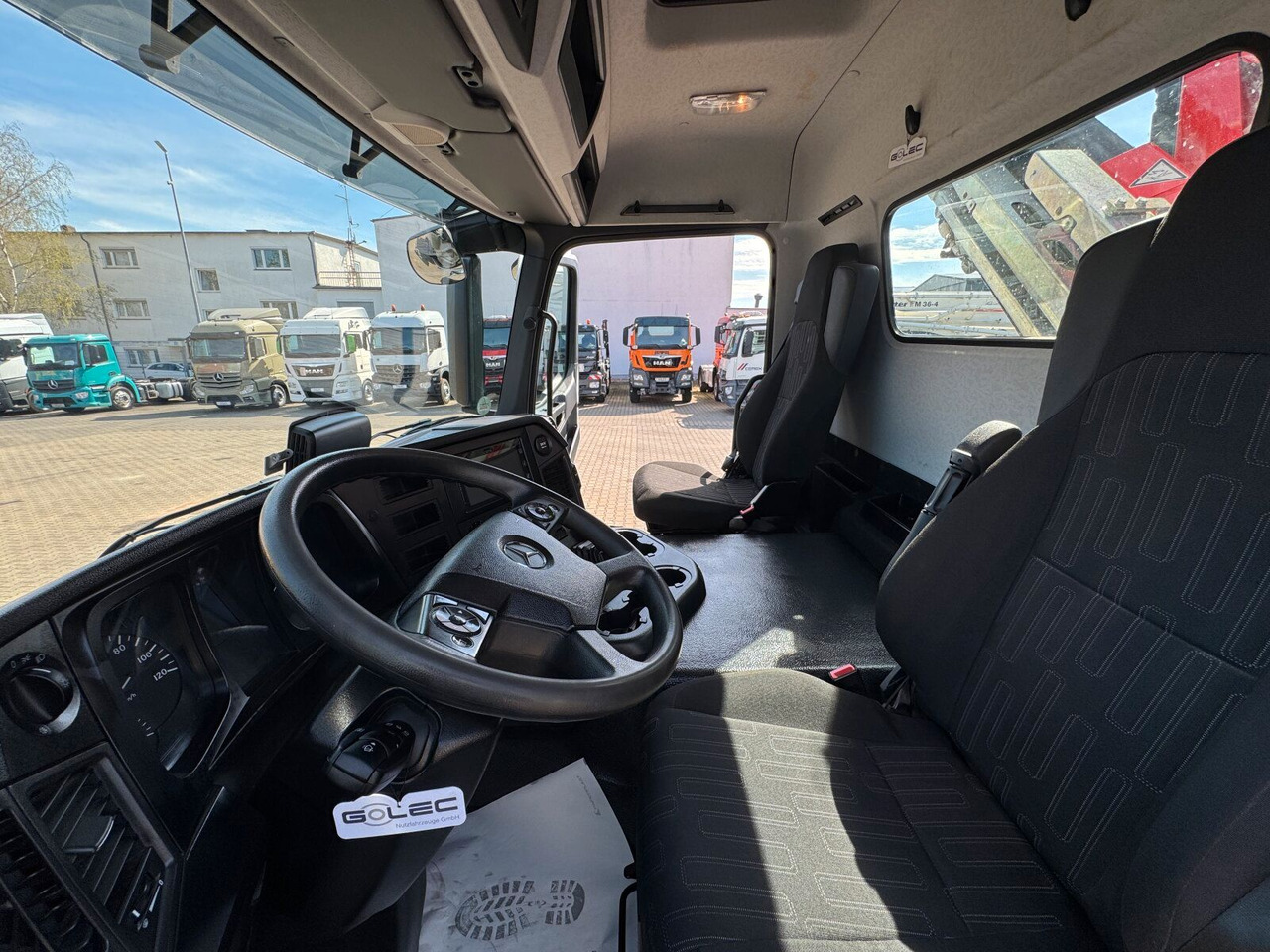 Sklápěč, Auto s hydraulickou rukou Mercedes-Benz AROCS 1832 4x2 Euro 6 Kipper Kran FASSI F120FB: obrázek 21