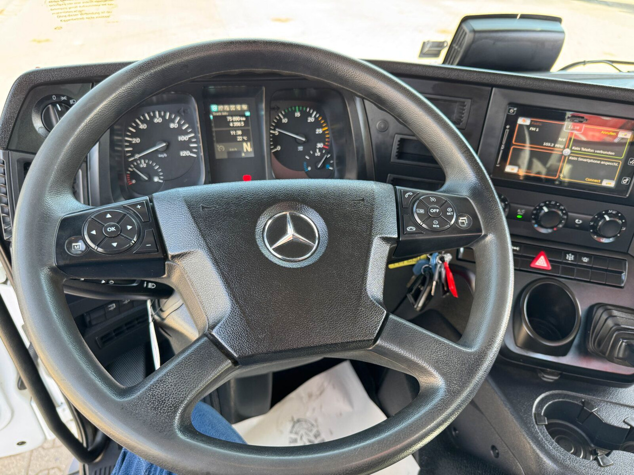 Sklápěč, Auto s hydraulickou rukou Mercedes-Benz AROCS 1832 4x2 Euro 6 Kipper Kran FASSI F120FB: obrázek 26