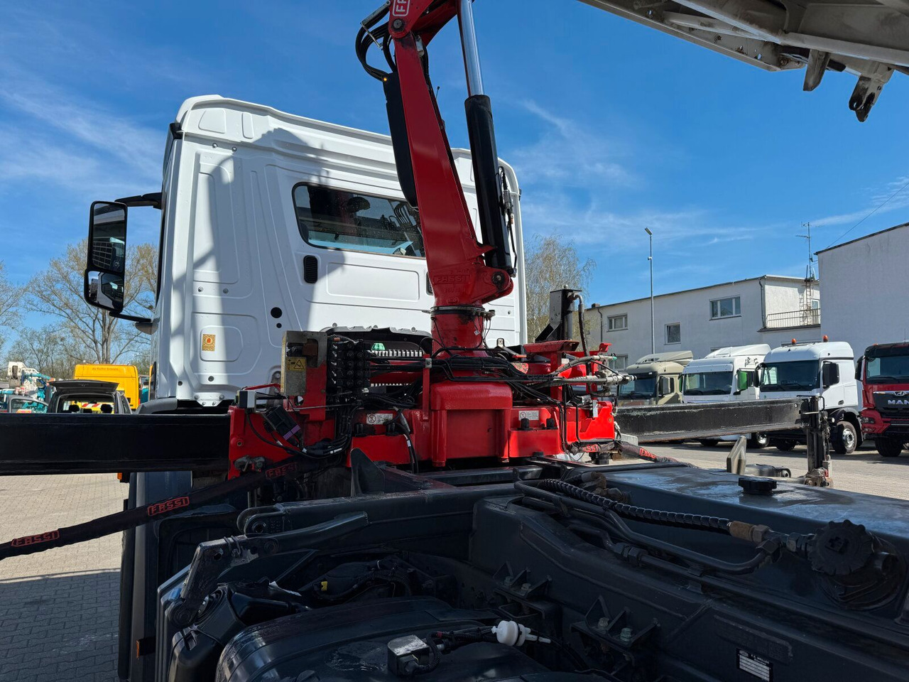 Sklápěč, Auto s hydraulickou rukou Mercedes-Benz AROCS 1832 4x2 Euro 6 Kipper Kran FASSI F120FB: obrázek 10