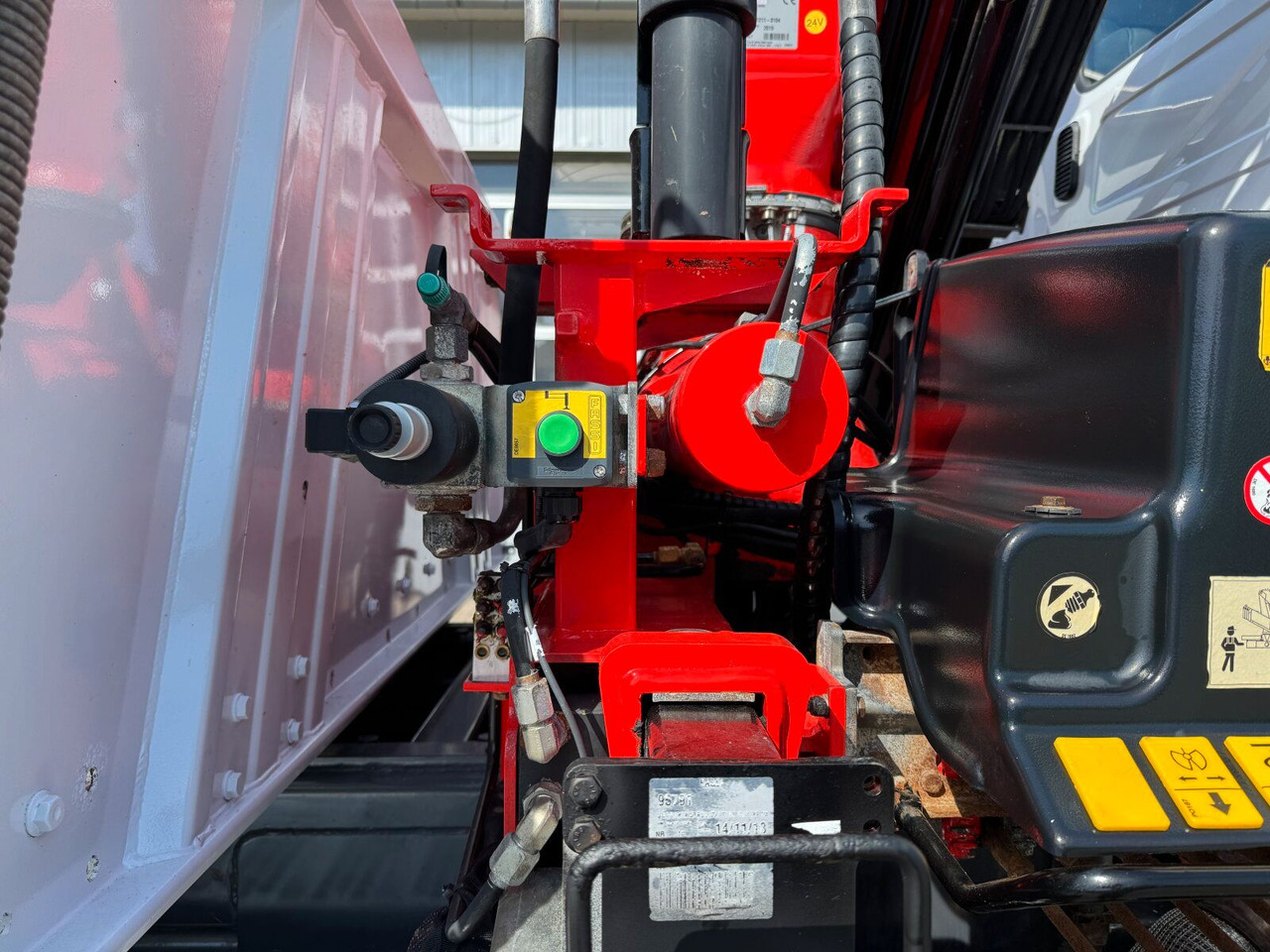 Sklápěč, Auto s hydraulickou rukou Mercedes-Benz AROCS 1832 4x2 Euro 6 Kipper Kran FASSI F120FB: obrázek 16