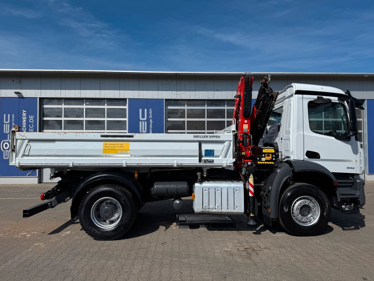 Mercedes-Benz AROCS 1832 4x2 Euro 6 Kipper Kran FASSI F120FB - Auto s hydraulickou rukou: obrázek 3 Mercedes-Benz AROCS 1832 4x2 Euro 6 Kipper Kran FASSI F120FB - Auto s hydraulickou rukou: obrázek 3