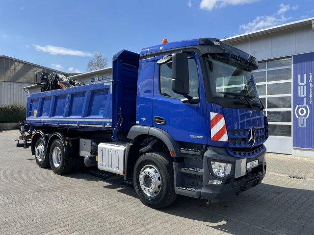 Mercedes-Benz AROCS 2536 6x2*4 Kipper Kran HIAB - Sklápěč, Auto s hydraulickou rukou: obrázek 1 Mercedes-Benz AROCS 2536 6x2*4 Kipper Kran HIAB - Sklápěč, Auto s hydraulickou rukou: obrázek 1