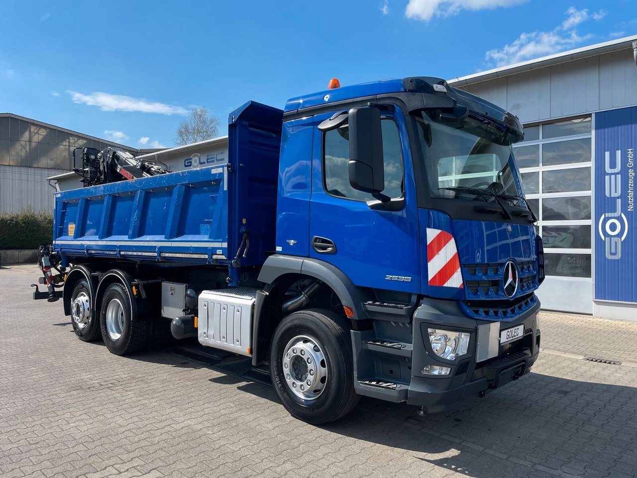 Mercedes-Benz AROCS 2536 6x2*4 Kipper Kran HIAB - Sklápěč, Auto s hydraulickou rukou: obrázek 1 Mercedes-Benz AROCS 2536 6x2*4 Kipper Kran HIAB - Sklápěč, Auto s hydraulickou rukou: obrázek 1