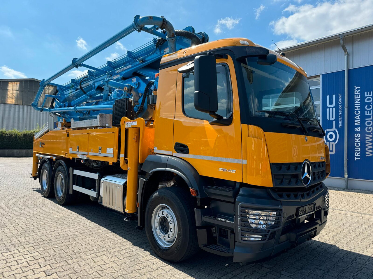 Mercedes-Benz AROCS 2646 6x4 Euro 6 Betonpumpe Schwing S 38 SX - Autočerpadlo: obrázek 1 Mercedes-Benz AROCS 2646 6x4 Euro 6 Betonpumpe Schwing S 38 SX - Autočerpadlo: obrázek 1