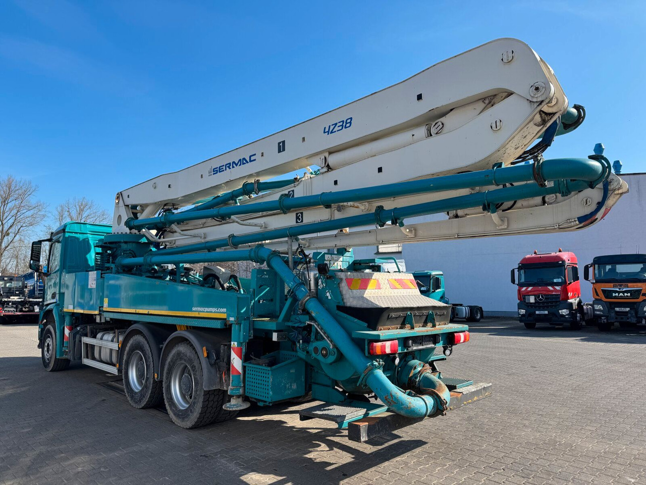 Mercedes-Benz AROCS 2836 6x4 Euro 6 Betonpumpe SERMAC 4Z38 - Autočerpadlo: obrázek 5 Mercedes-Benz AROCS 2836 6x4 Euro 6 Betonpumpe SERMAC 4Z38 - Autočerpadlo: obrázek 5