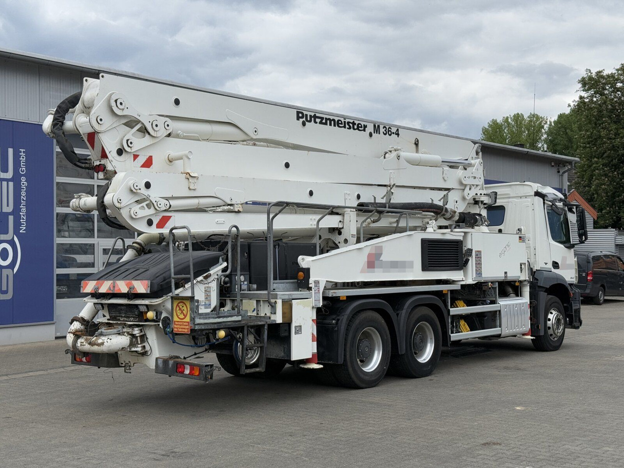 Mercedes-Benz AROCS 2840 6x4 Betonp. Putzmeister BSF36-4.16HLS - Autočerpadlo: obrázek 4 Mercedes-Benz AROCS 2840 6x4 Betonp. Putzmeister BSF36-4.16HLS - Autočerpadlo: obrázek 4