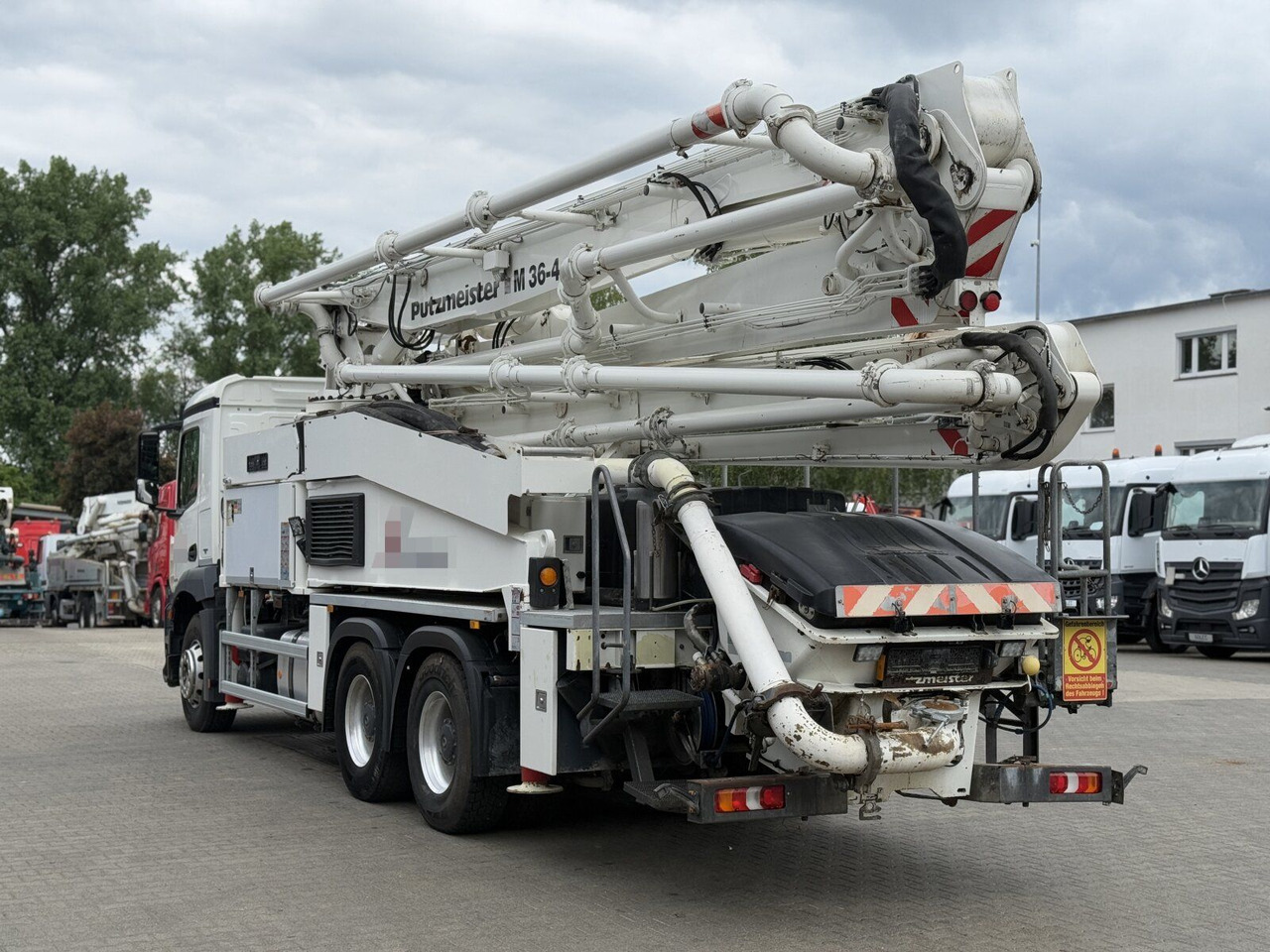 Mercedes-Benz AROCS 2840 6x4 Betonp. Putzmeister BSF36-4.16HLS - Autočerpadlo: obrázek 5 Mercedes-Benz AROCS 2840 6x4 Betonp. Putzmeister BSF36-4.16HLS - Autočerpadlo: obrázek 5