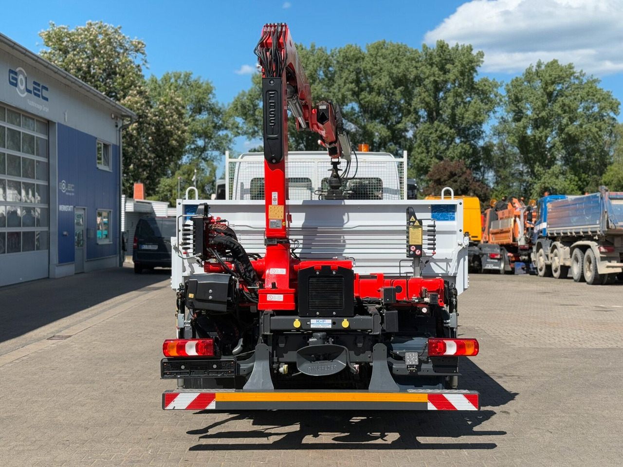 Dodávka sklápěč Mercedes-Benz ATEGO 818 4x2 Euro 6 Kipper Kran FASSI F65B.0.22: obrázek 7