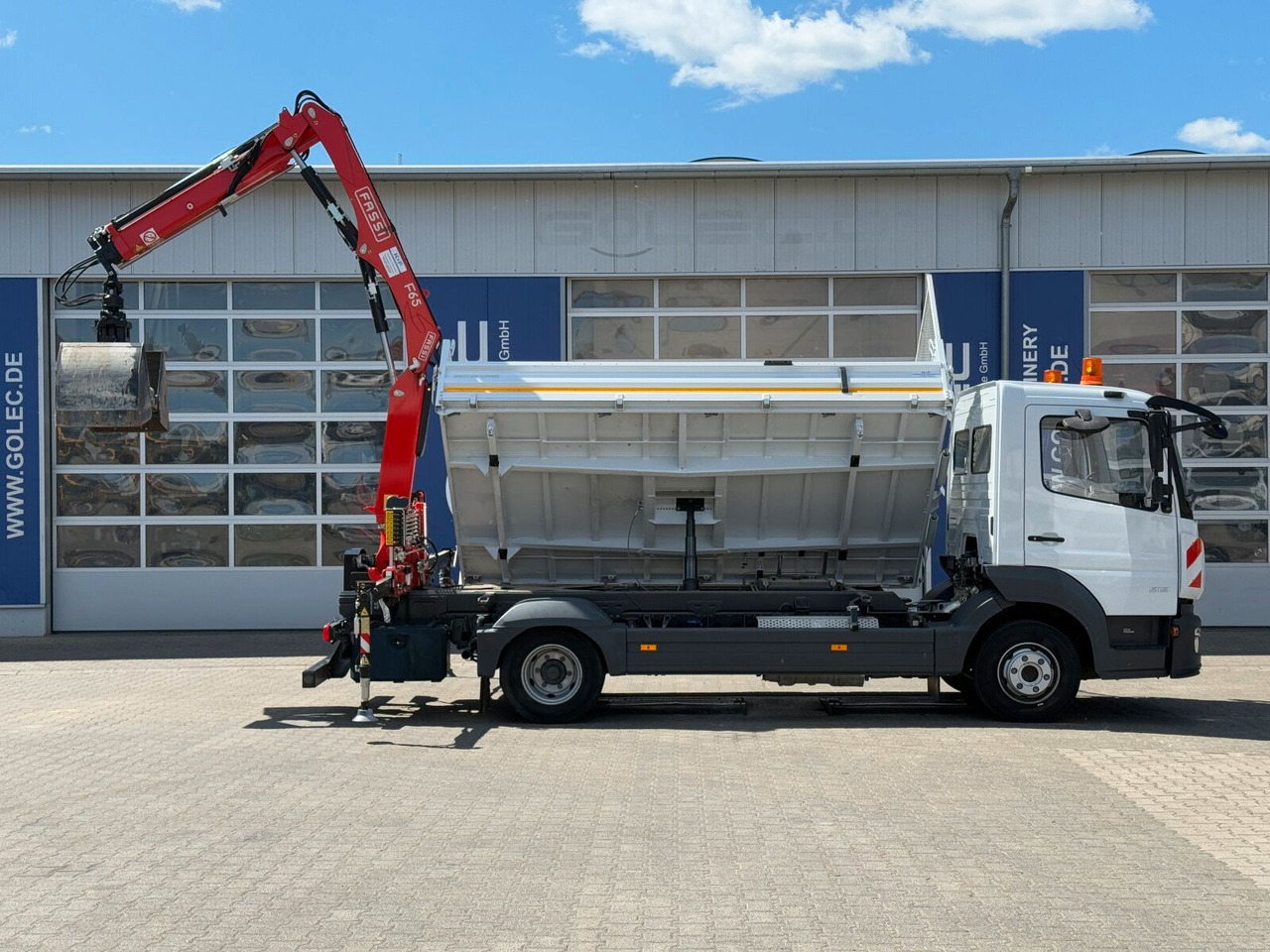 Mercedes-Benz ATEGO 818 4x2 Euro 6 Kipper Kran FASSI F65B.0.22 - Auto s hydraulickou rukou: obrázek 4 Mercedes-Benz ATEGO 818 4x2 Euro 6 Kipper Kran FASSI F65B.0.22 - Auto s hydraulickou rukou: obrázek 4