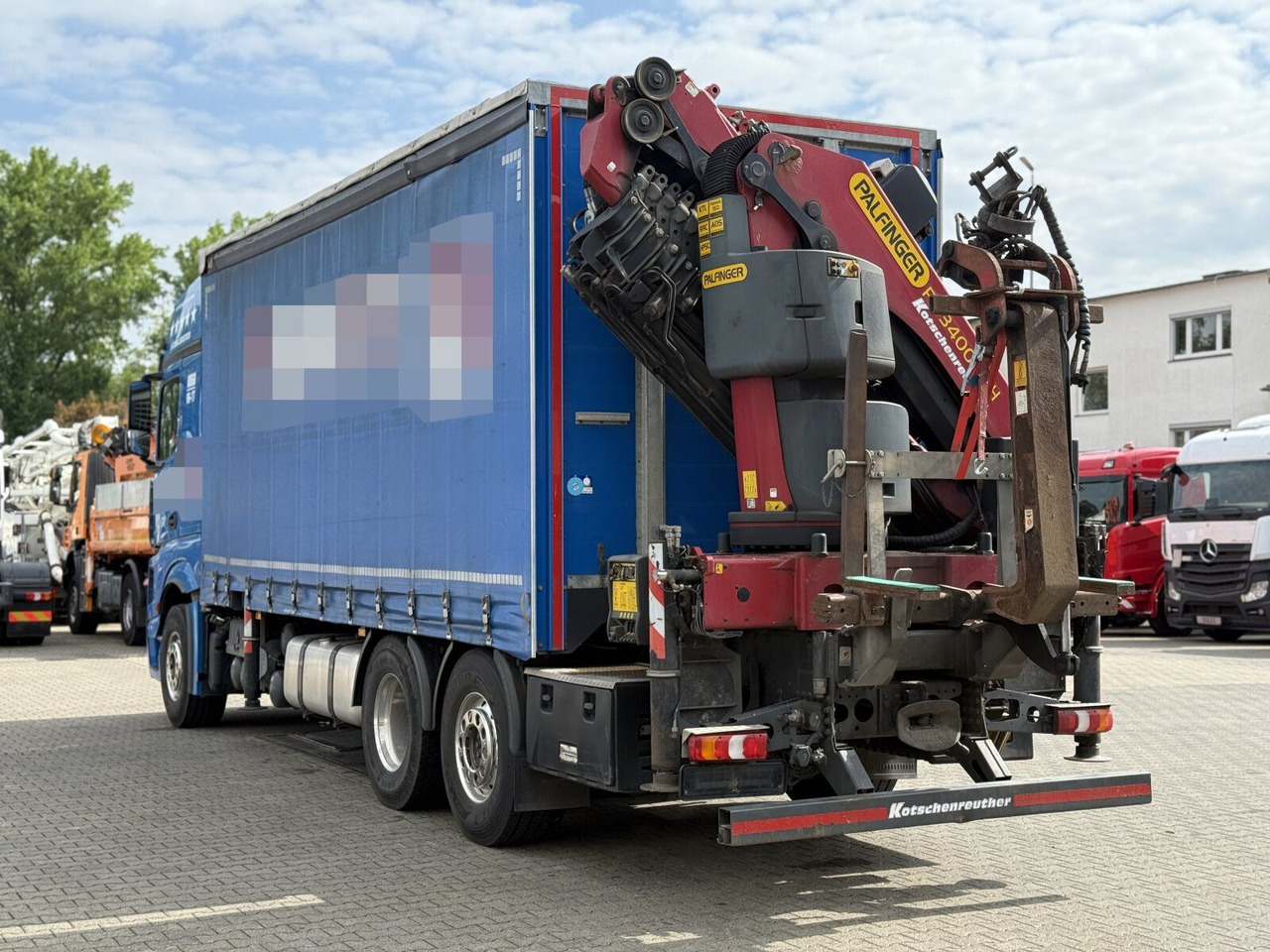 Mercedes-Benz Actros 6x2 Pritsche Kran Palfinger PK34002 + JIB - Auto s hydraulickou rukou: obrázek 5 Mercedes-Benz Actros 6x2 Pritsche Kran Palfinger PK34002 + JIB - Auto s hydraulickou rukou: obrázek 5
