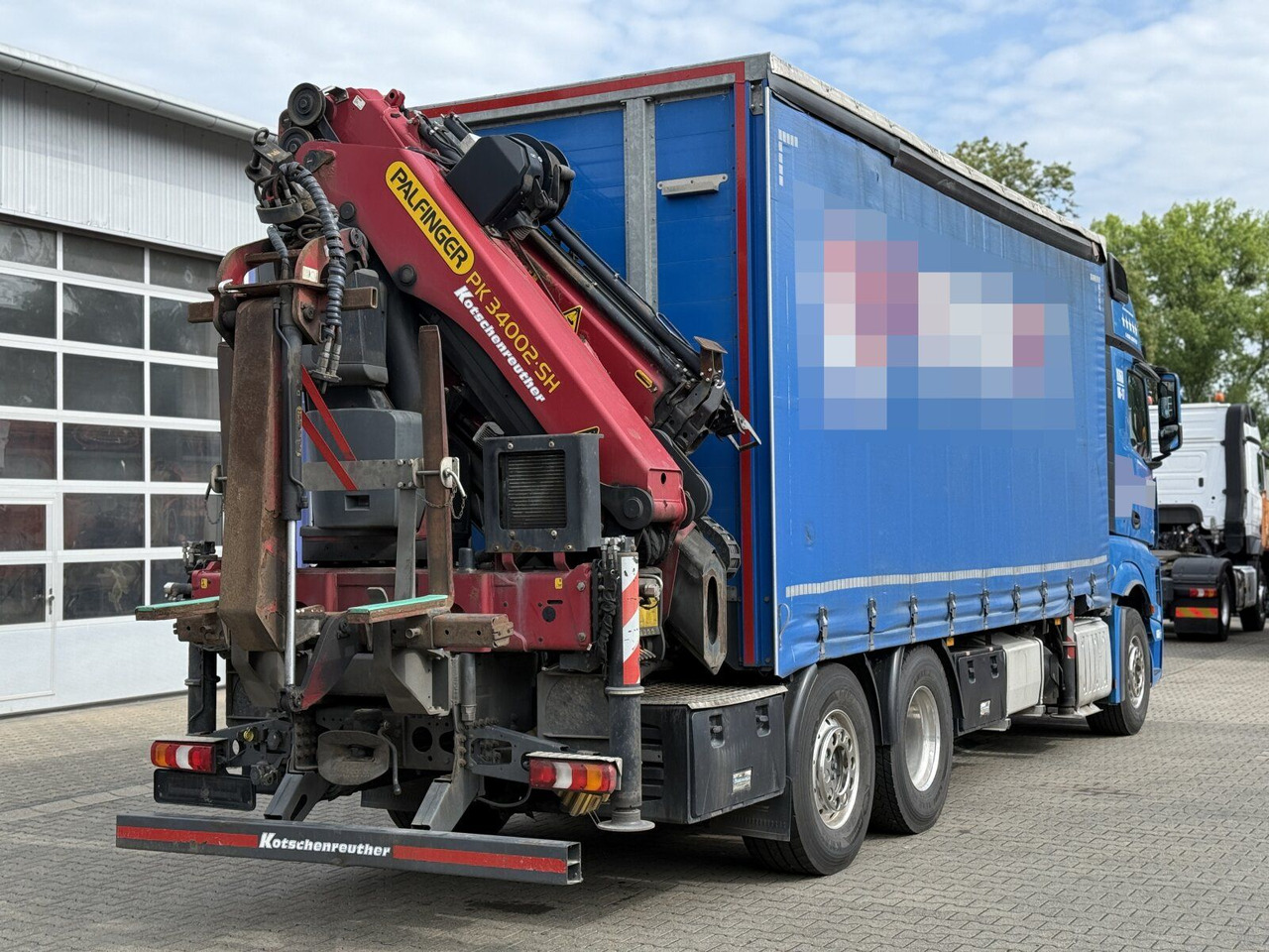 Mercedes-Benz Actros 6x2 Pritsche Kran Palfinger PK34002 + JIB - Auto s hydraulickou rukou: obrázek 3 Mercedes-Benz Actros 6x2 Pritsche Kran Palfinger PK34002 + JIB - Auto s hydraulickou rukou: obrázek 3