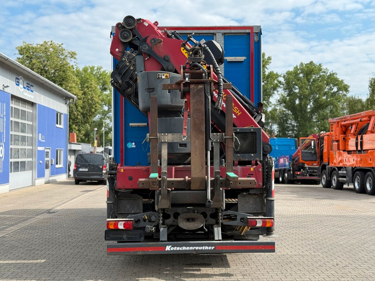 Mercedes-Benz Actros 6x2 Pritsche Kran Palfinger PK34002 + JIB - Nákladní automobil valníkový/ Plošinový, Auto s hydraulickou rukou: obrázek 4 Mercedes-Benz Actros 6x2 Pritsche Kran Palfinger PK34002 + JIB - Nákladní automobil valníkový/ Plošinový, Auto s hydraulickou rukou: obrázek 4