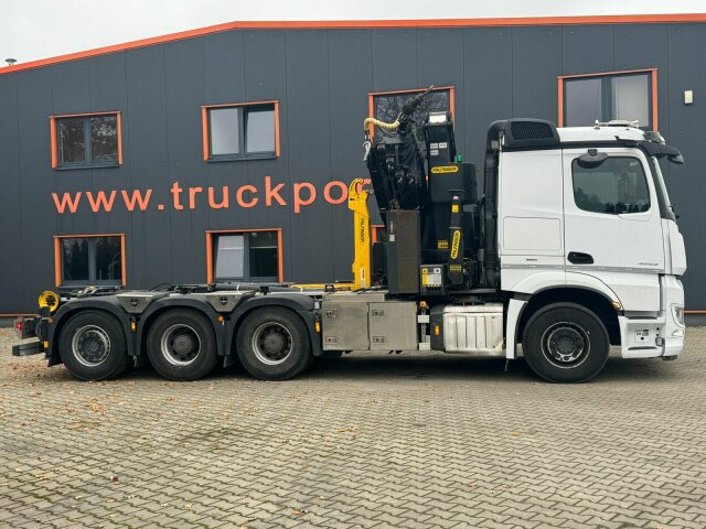 Hákový nosič kontejnerů, Auto s hydraulickou rukou Mercedes-Benz Arocs 3253 8x4 Abrollkipper Kran Palfinger 37002: obrázek 10 Hákový nosič kontejnerů, Auto s hydraulickou rukou Mercedes-Benz Arocs 3253 8x4 Abrollkipper Kran Palfinger 37002: obrázek 10