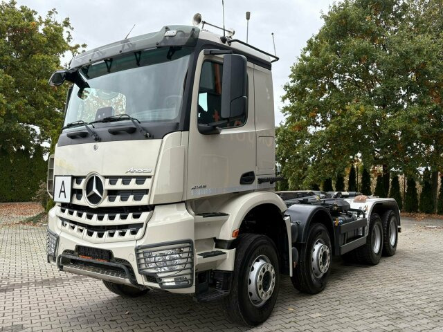 Mercedes-Benz Arocs 4145 8x4 Abrollkipper MEILLER RS 26.60L - Hákový nosič kontejnerů: obrázek 1 Mercedes-Benz Arocs 4145 8x4 Abrollkipper MEILLER RS 26.60L - Hákový nosič kontejnerů: obrázek 1