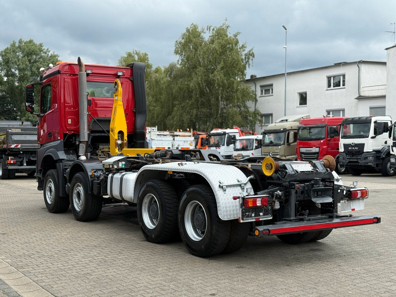 Mercedes-Benz Arocs 4158 8x4 Abrollkipper Palfinger Knickarm - Hákový nosič kontejnerů: obrázek 5 Mercedes-Benz Arocs 4158 8x4 Abrollkipper Palfinger Knickarm - Hákový nosič kontejnerů: obrázek 5