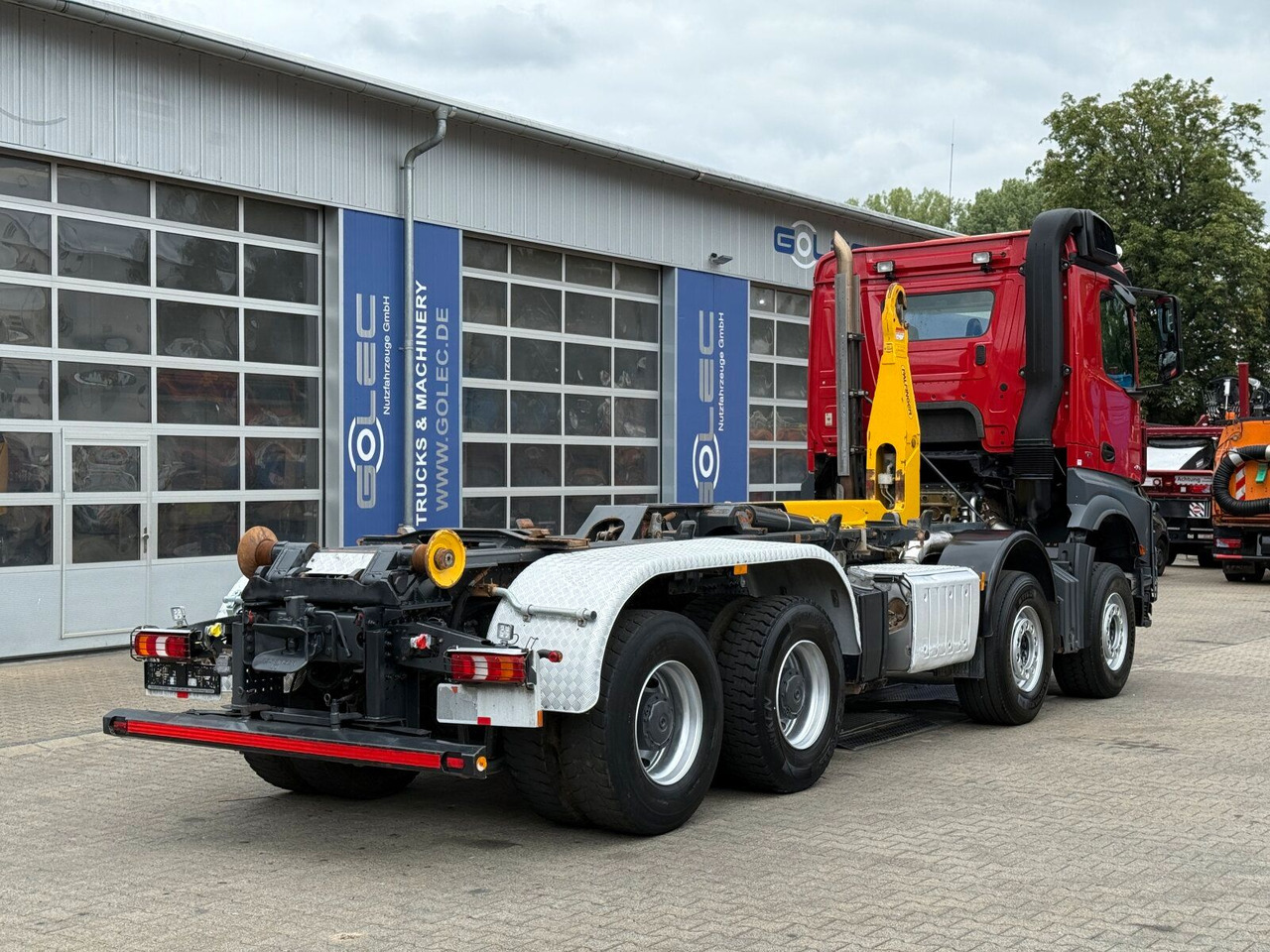 Mercedes-Benz Arocs 4158 8x4 Abrollkipper Palfinger Knickarm - Hákový nosič kontejnerů: obrázek 3 Mercedes-Benz Arocs 4158 8x4 Abrollkipper Palfinger Knickarm - Hákový nosič kontejnerů: obrázek 3