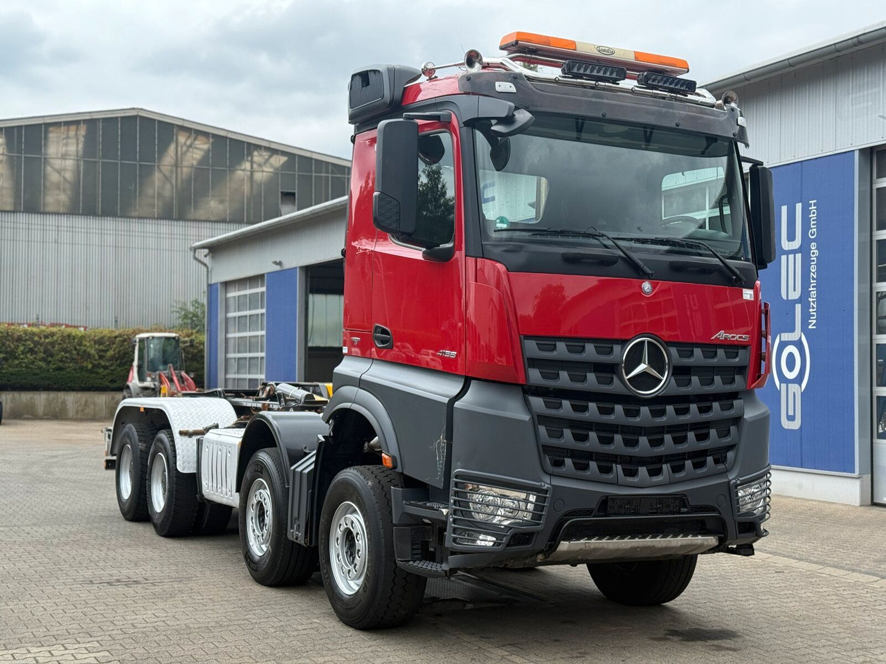 Mercedes-Benz Arocs 4158 8x4 Abrollkipper Palfinger Knickarm - Hákový nosič kontejnerů: obrázek 1 Mercedes-Benz Arocs 4158 8x4 Abrollkipper Palfinger Knickarm - Hákový nosič kontejnerů: obrázek 1
