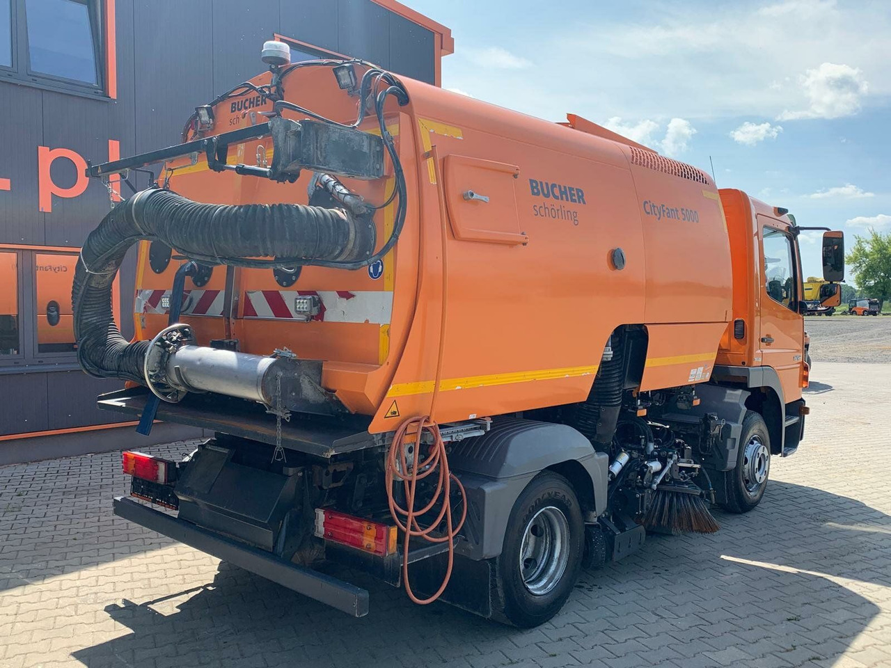 Mercedes-Benz Atego Kehrmaschine BUCHER CITYFANT 5000 - Zametací vůz: obrázek 3 Mercedes-Benz Atego Kehrmaschine BUCHER CITYFANT 5000 - Zametací vůz: obrázek 3