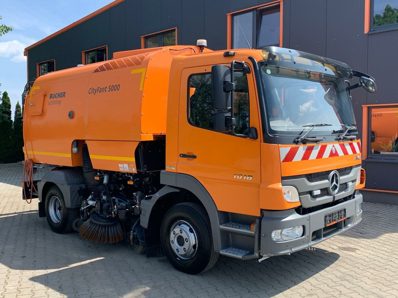 Mercedes-Benz Atego Kehrmaschine BUCHER CITYFANT 5000 - Zametací vůz: obrázek 1 Mercedes-Benz Atego Kehrmaschine BUCHER CITYFANT 5000 - Zametací vůz: obrázek 1