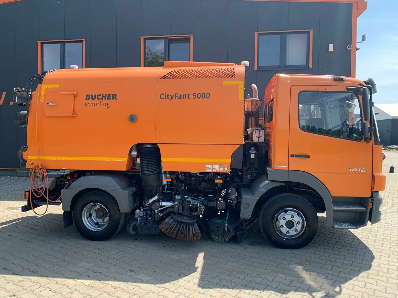 Mercedes-Benz Atego Kehrmaschine BUCHER CITYFANT 5000 - Zametací vůz: obrázek 2 Mercedes-Benz Atego Kehrmaschine BUCHER CITYFANT 5000 - Zametací vůz: obrázek 2