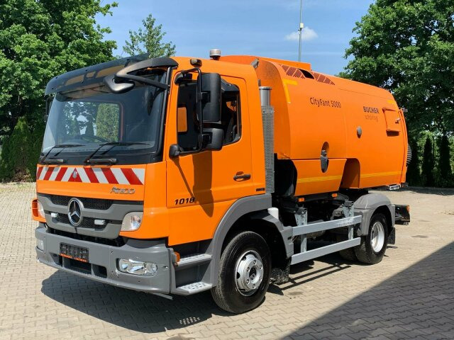 Zametací vůz Mercedes-Benz Atego Kehrmaschine BUCHER CITYFANT 5000: obrázek 12