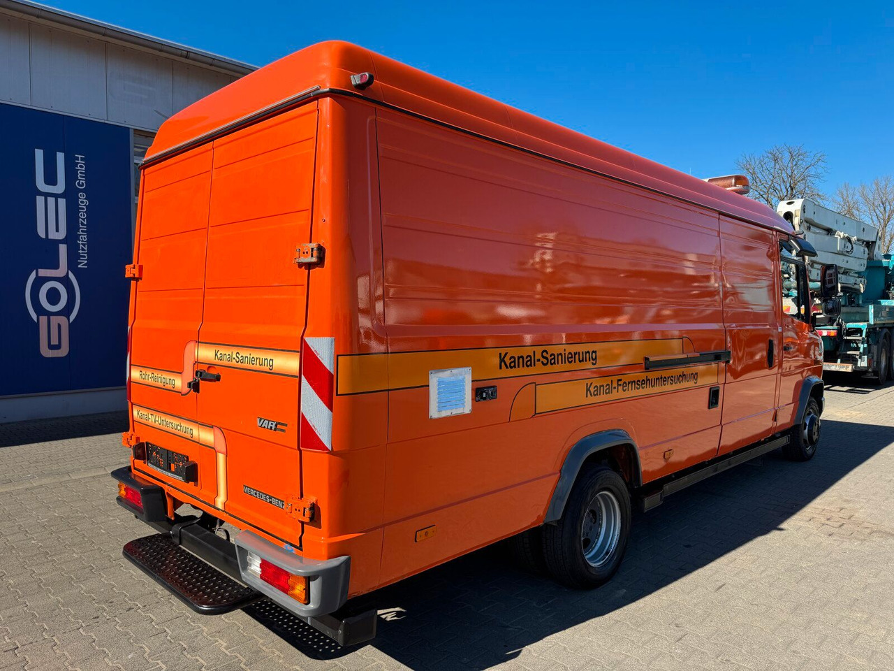 Mercedes-Benz Vario 614D TV Inspektionsanl RCA RAUSCH ELKA 600 - Čistič odpadových jam: obrázek 4 Mercedes-Benz Vario 614D TV Inspektionsanl RCA RAUSCH ELKA 600 - Čistič odpadových jam: obrázek 4