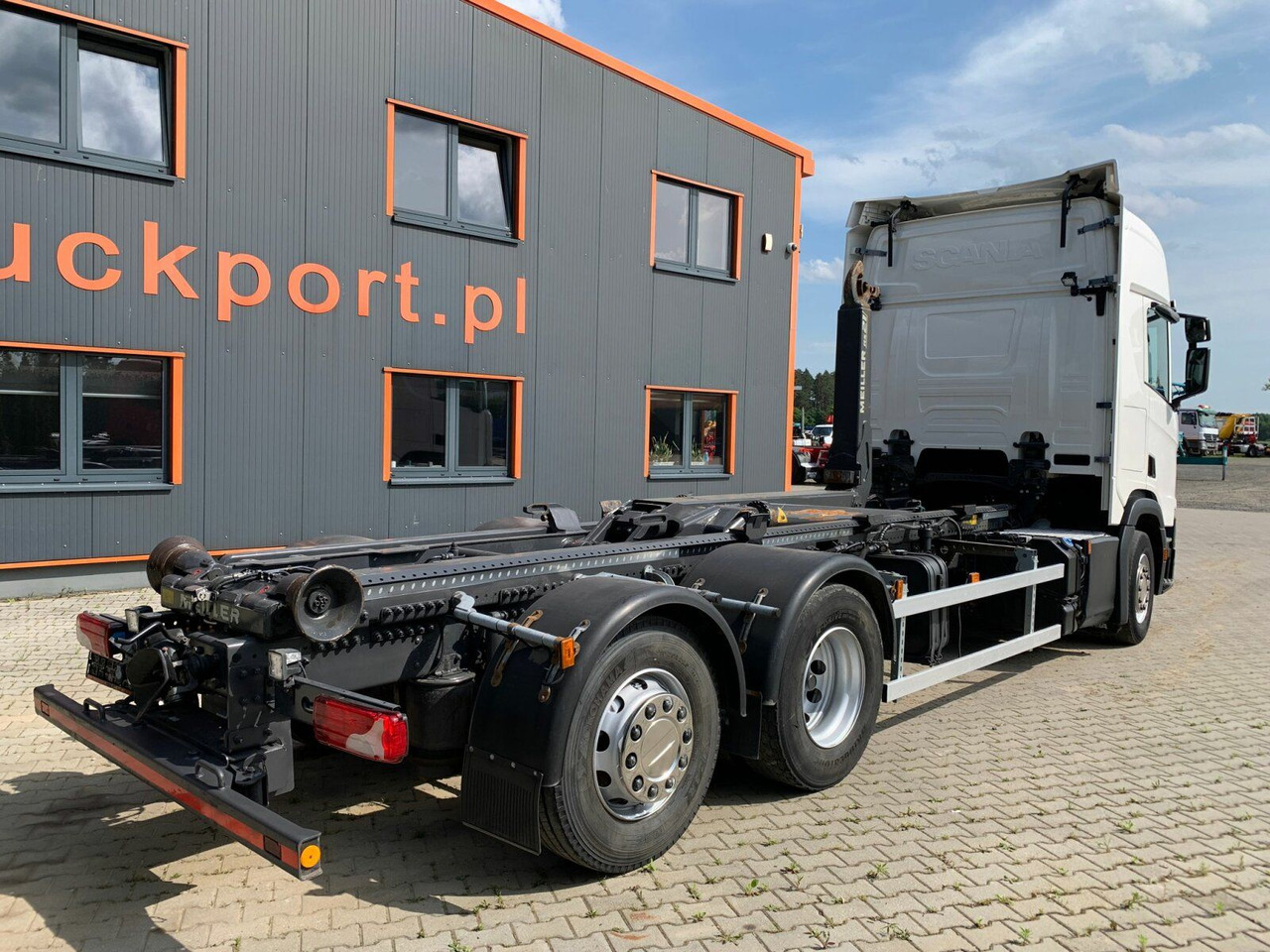 Scania R450 6x2 Abrollkipper MEILLER*Lenkachse Retarder - Hákový nosič kontejnerů: obrázek 5 Scania R450 6x2 Abrollkipper MEILLER*Lenkachse Retarder - Hákový nosič kontejnerů: obrázek 5