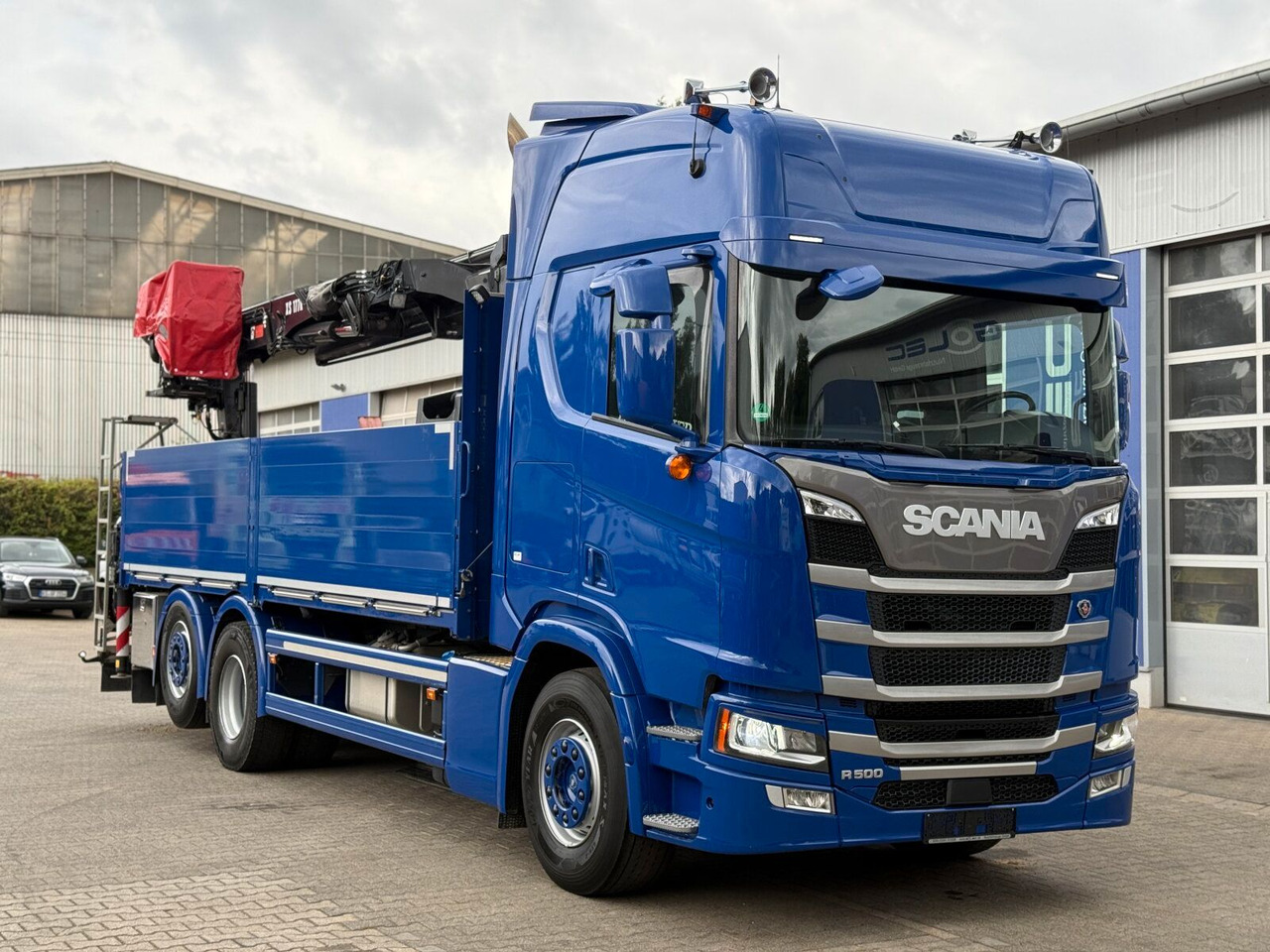Scania R500 6x2 Pritsche mit Kran HIAB 177K PRO - Nákladní automobil valníkový/ Plošinový, Auto s hydraulickou rukou: obrázek 1 Scania R500 6x2 Pritsche mit Kran HIAB 177K PRO - Nákladní automobil valníkový/ Plošinový, Auto s hydraulickou rukou: obrázek 1