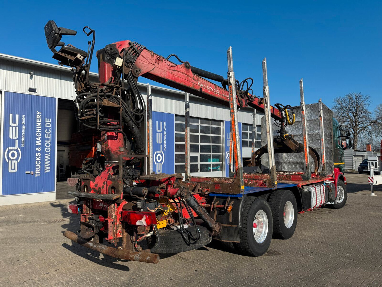 Scania R560 6x4 Holztransport Kran LOGLIFT HIAB 140S79R - Lesovůz, Auto s hydraulickou rukou: obrázek 2 Scania R560 6x4 Holztransport Kran LOGLIFT HIAB 140S79R - Lesovůz, Auto s hydraulickou rukou: obrázek 2
