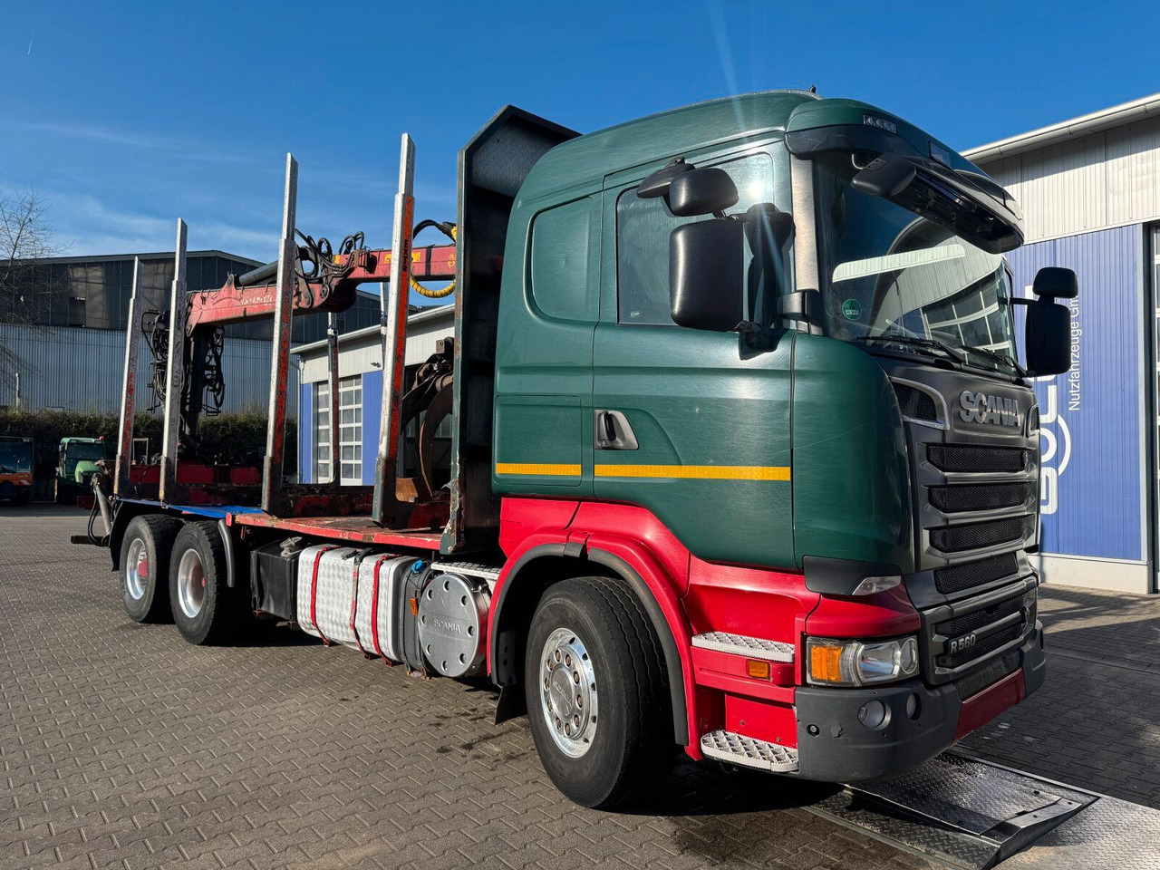 Scania R560 6x4 Holztransport Kran LOGLIFT HIAB 140S79R - Lesovůz, Auto s hydraulickou rukou: obrázek 1 Scania R560 6x4 Holztransport Kran LOGLIFT HIAB 140S79R - Lesovůz, Auto s hydraulickou rukou: obrázek 1