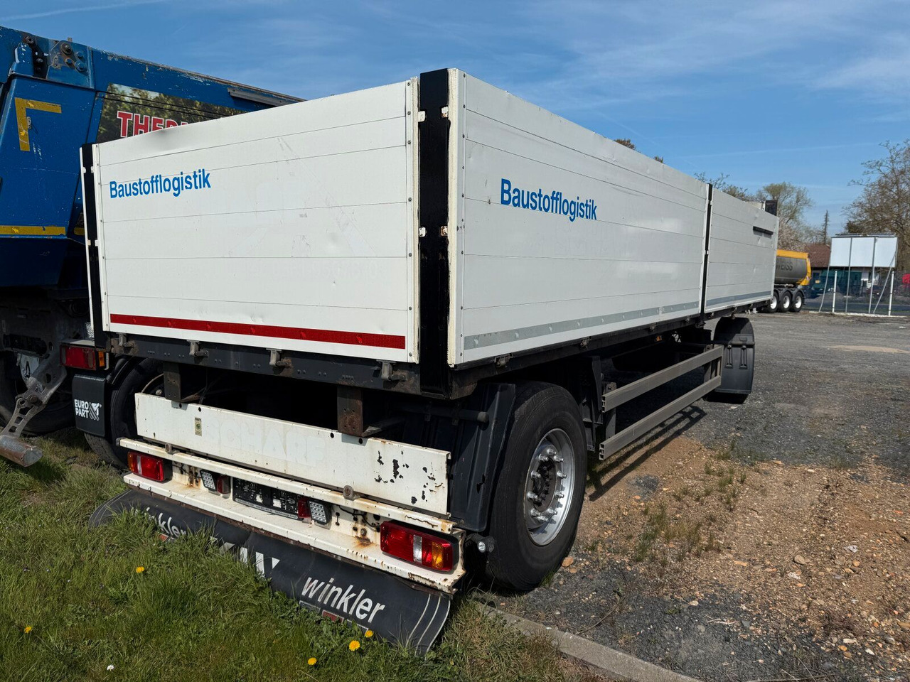 Schmitz Cargobull Gotha AFG 18 BS Baustoffanhänger 2 Achse - Přívěs plato/ Valník: obrázek 3 Schmitz Cargobull Gotha AFG 18 BS Baustoffanhänger 2 Achse - Přívěs plato/ Valník: obrázek 3