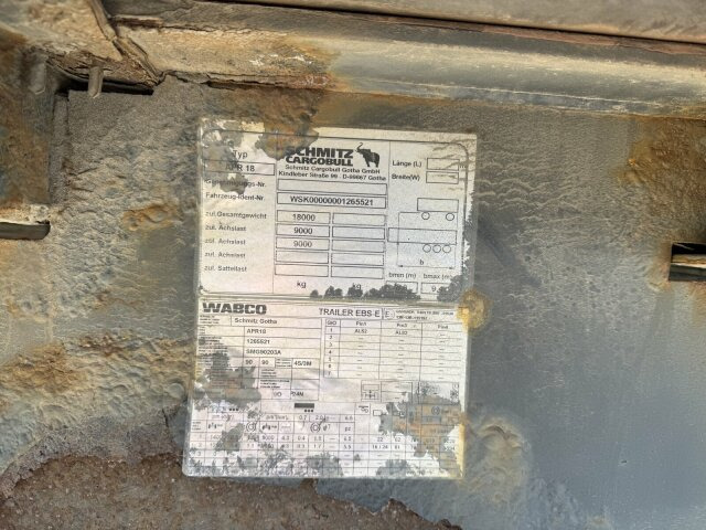 Schmitz Cargobull Gotha AFG 18 BS Baustoffanhänger 2 Achse - Přívěs plato/ Valník: obrázek 2 Schmitz Cargobull Gotha AFG 18 BS Baustoffanhänger 2 Achse - Přívěs plato/ Valník: obrázek 2