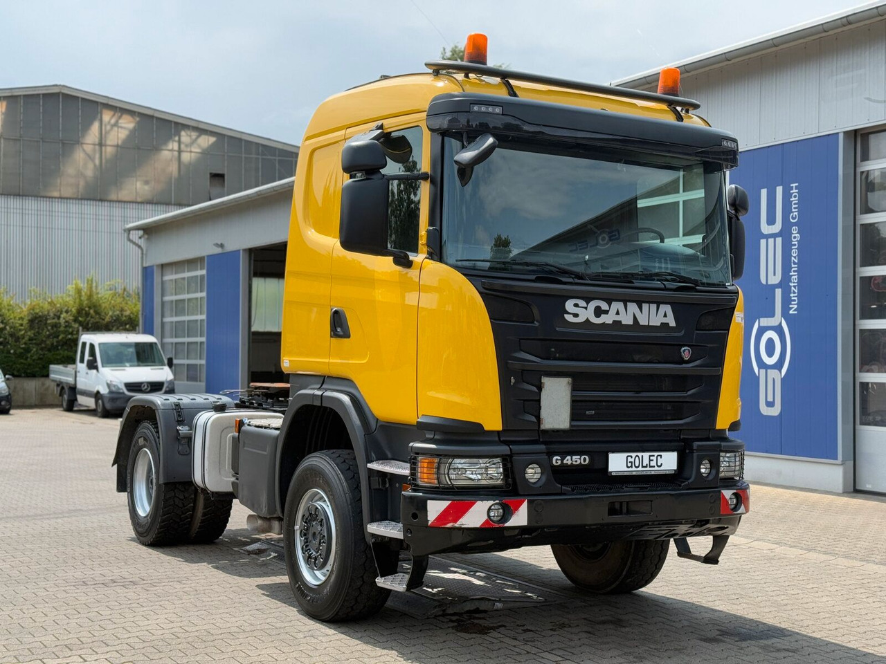 Scania G450 4x4 Euro 6 SZM Kipphydraulik Blatt/ Luft - Tahač: obrázek 1 Scania G450 4x4 Euro 6 SZM Kipphydraulik Blatt/ Luft - Tahač: obrázek 1