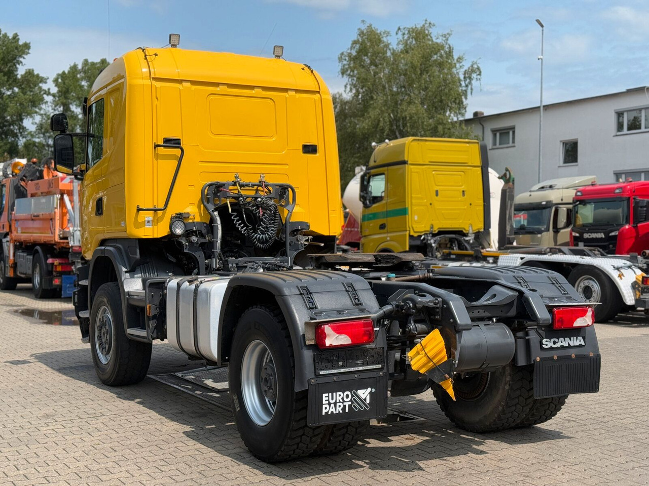 Scania G450 4x4 Euro 6 SZM Kipphydraulik Blatt/ Luft - Tahač: obrázek 5 Scania G450 4x4 Euro 6 SZM Kipphydraulik Blatt/ Luft - Tahač: obrázek 5