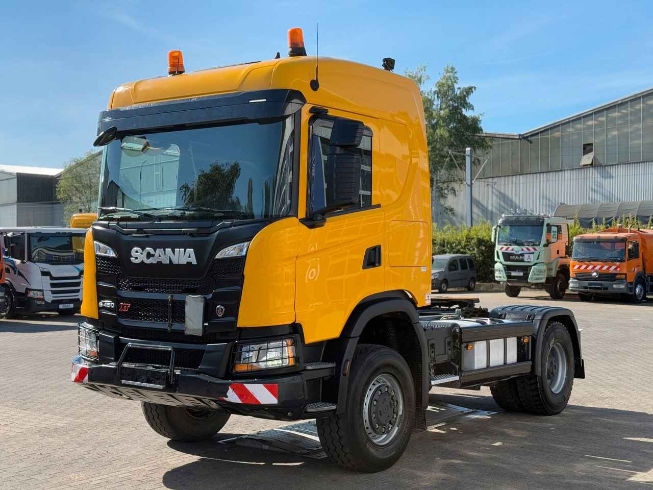 Tahač Scania G450 XT 4x4 Euro 6 SZM Kipphydraulik Blatt/ Luft: obrázek 6