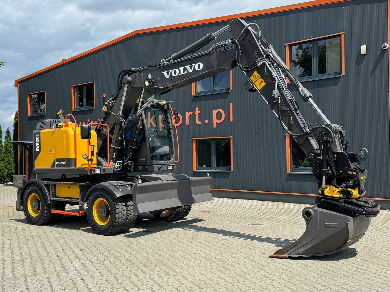 Volvo EWR150E Mobilbagger mit ROTATOR ENCONG EC319 - Kolesové rýpadlo: obrázek 3 Volvo EWR150E Mobilbagger mit ROTATOR ENCONG EC319 - Kolesové rýpadlo: obrázek 3
