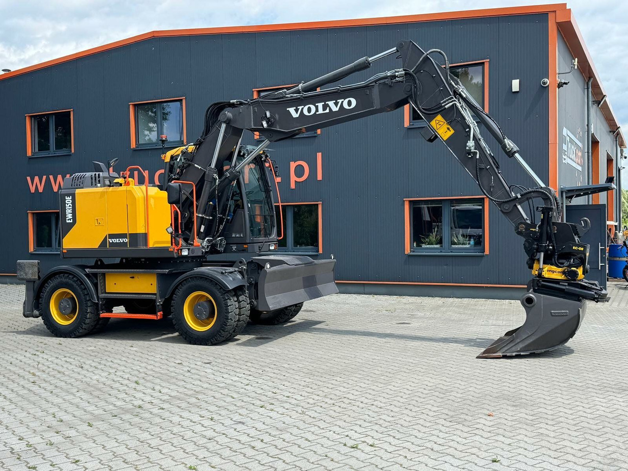Volvo EWR150E Mobilbagger mit ROTATOR ENCONG EC319 - Kolesové rýpadlo: obrázek 4 Volvo EWR150E Mobilbagger mit ROTATOR ENCONG EC319 - Kolesové rýpadlo: obrázek 4