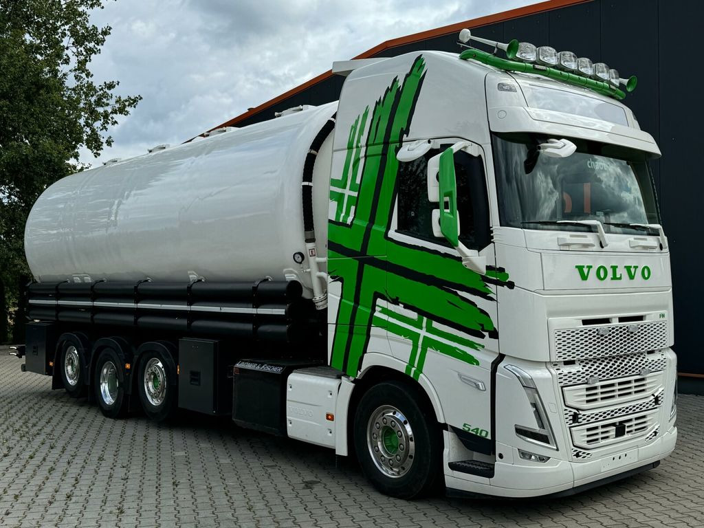 Cisternové vozidlo Volvo FH 540 8x2 Silo Lindner Fischer Pellets 35000 L: obrázek 1