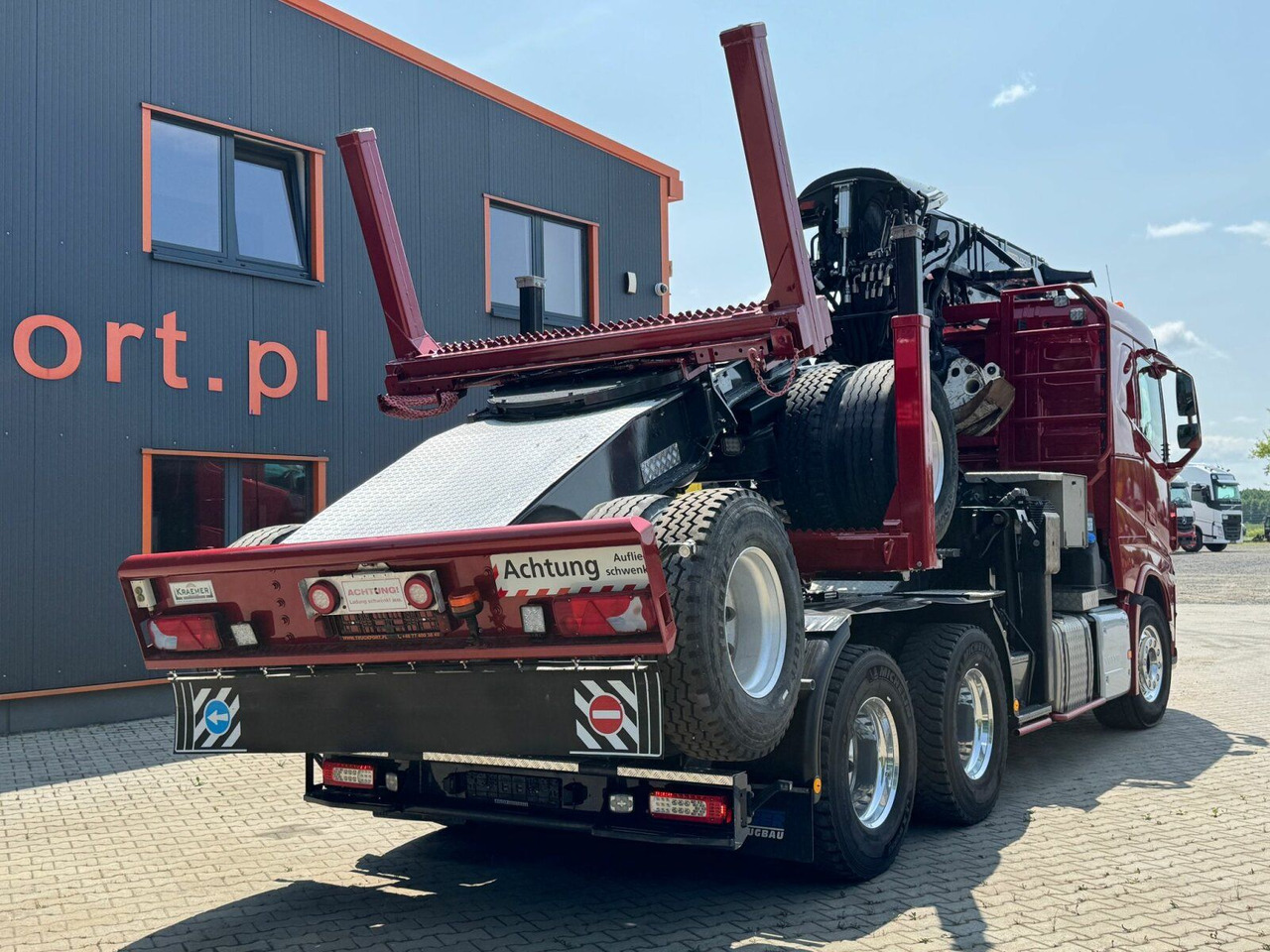 Volvo FH 550 6x4 Holztransporter Lang mit Kran Euro 6E - Lesovůz, Auto s hydraulickou rukou: obrázek 5 Volvo FH 550 6x4 Holztransporter Lang mit Kran Euro 6E - Lesovůz, Auto s hydraulickou rukou: obrázek 5