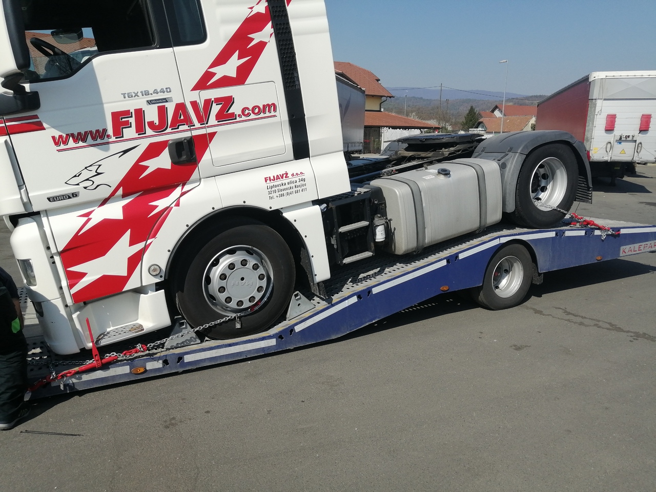 Nový Návěs na přepravu automobilů KALEPAR LKW/TRUCK TRANSPORTER: obrázek 17