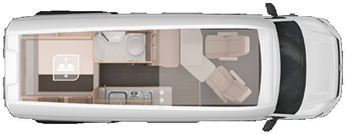 Knaus BOXDRIVE 600 XL Frontantrieb 2023 - Obytná dodávka: obrázek 2 Knaus BOXDRIVE 600 XL Frontantrieb 2023 - Obytná dodávka: obrázek 2