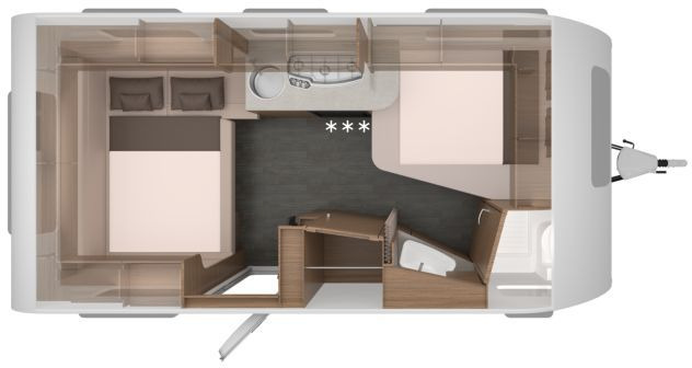 Knaus Sport 450 FU Design Paket - Karavan: obrázek 3 Knaus Sport 450 FU Design Paket - Karavan: obrázek 3