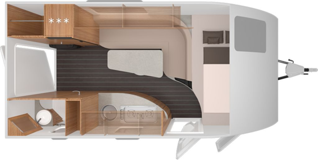 Knaus Sport&Fun 480 QL Black Selection Dachklima - Karavan: obrázek 2 Knaus Sport&Fun 480 QL Black Selection Dachklima - Karavan: obrázek 2