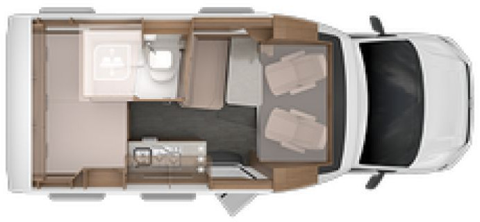 Knaus Tourer VAN 500 MQ Vansation Ab Oktober 2025 - Polointegrovaný obytný vůz: obrázek 2 Knaus Tourer VAN 500 MQ Vansation Ab Oktober 2025 - Polointegrovaný obytný vůz: obrázek 2