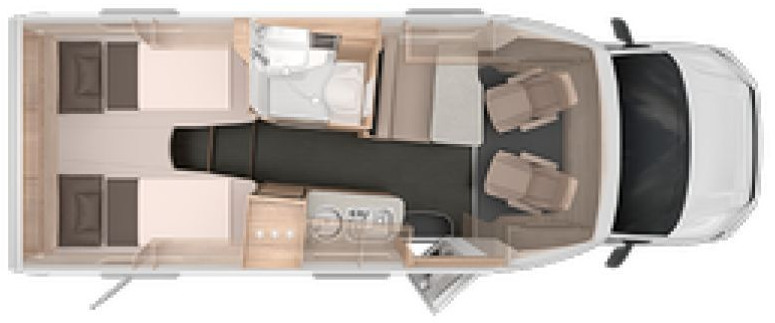Knaus Van TI Plus 650 MEG Platinum Selection Allrad An - Polointegrovaný obytný vůz: obrázek 2 Knaus Van TI Plus 650 MEG Platinum Selection Allrad An - Polointegrovaný obytný vůz: obrázek 2