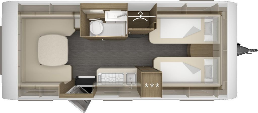 Tabbert Cazadora 550 E 2,3 Alde Warmwasserheizung - Karavan: obrázek 2 Tabbert Cazadora 550 E 2,3 Alde Warmwasserheizung - Karavan: obrázek 2