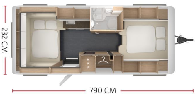 Tabbert PEP PANTIGA 550 E Leichter Hagel Bugfront - Karavan: obrázek 2 Tabbert PEP PANTIGA 550 E Leichter Hagel Bugfront - Karavan: obrázek 2