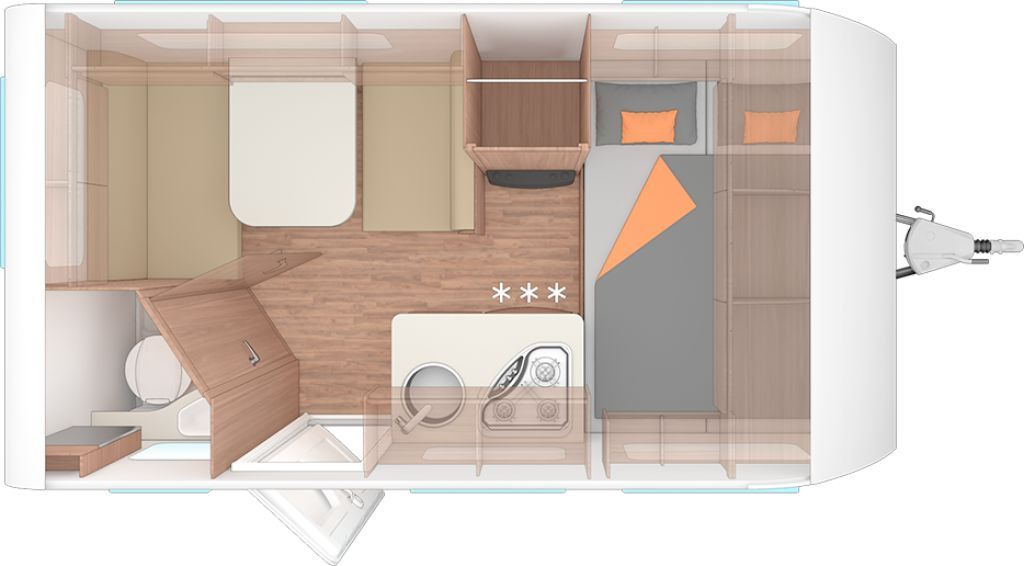 Weinsberg CaraOne 390 QD Auflastung 1350 kg - Karavan: obrázek 2 Weinsberg CaraOne 390 QD Auflastung 1350 kg - Karavan: obrázek 2