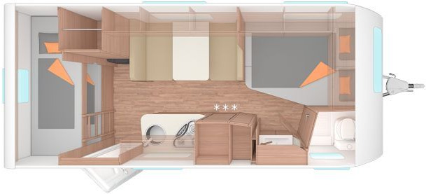 Weinsberg CaraOne 500 FDK Viel Ausstattung - Karavan: obrázek 2 Weinsberg CaraOne 500 FDK Viel Ausstattung - Karavan: obrázek 2